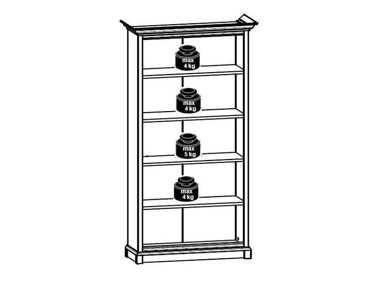 Regál KENT EREG100O