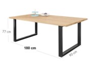 Jídelní stůl 180x90 MALTA