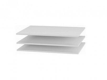 Police do skříně TRENDLINE 130 - (sada 3ks) bílá