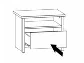 Noční stolek PORTO KOM1S/50