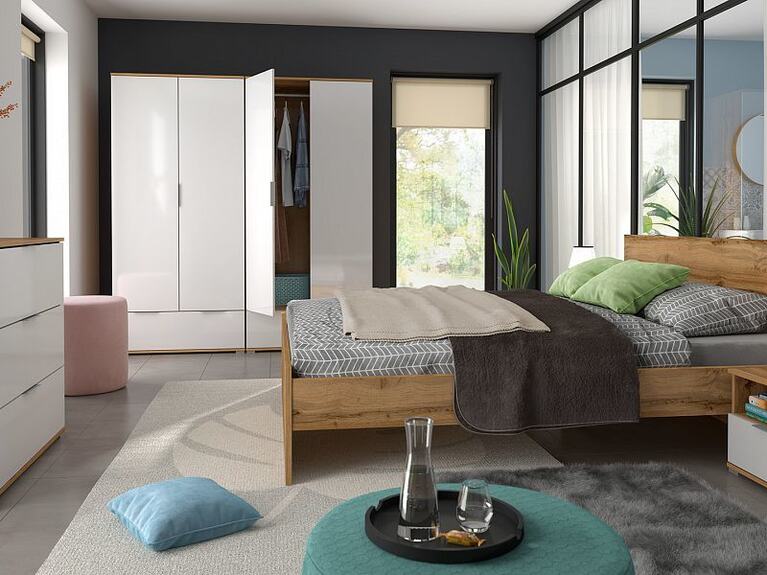 Postel ZELE LOZ/140 dub wotan