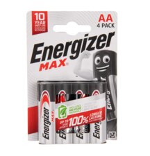 Baterie alk. tužková Energizer AA 1,5 V 4 ks