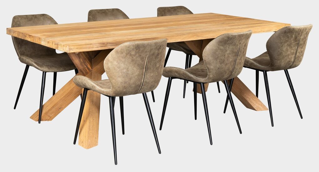 SPIDER RECYCLE - stůl z teaku