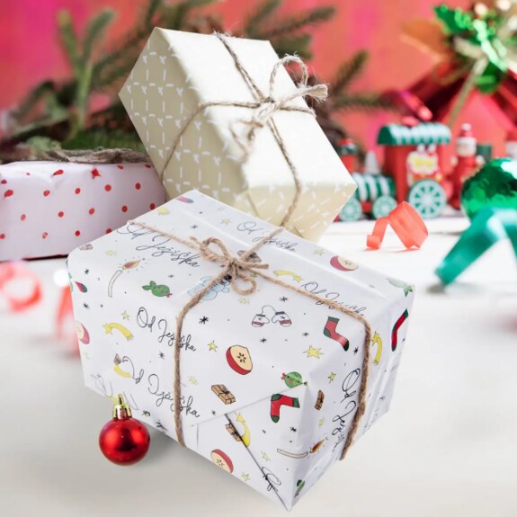 Papír balicí Od Ježíška 100x70 cm 2 ks CZ, SK, náhr. 842353 a 842357