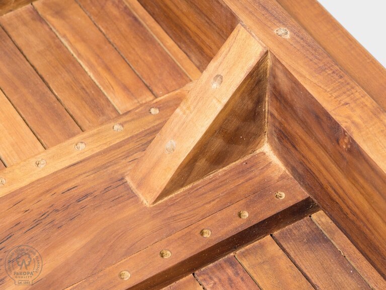 GIOVANNI 120x90cm - stůl z teaku