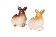 Zajíc keramický. Mix 2 druhů.