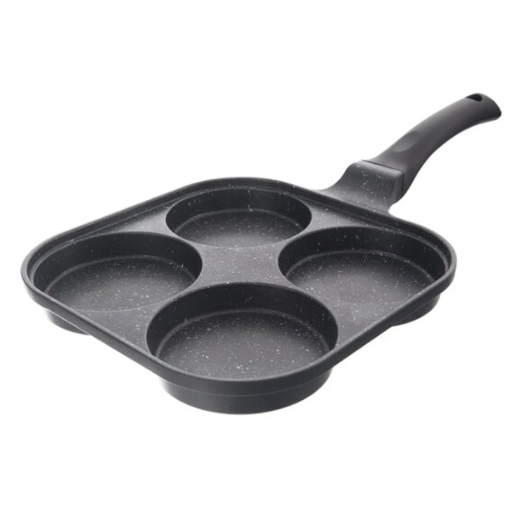 Pánev GRANDE volská oka/lívance 22x22 cm 4 sekce hluboká