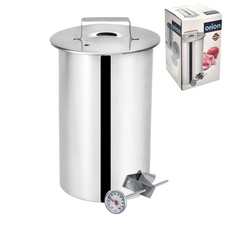 Šunkovar nerez+teploměr Orion pr. 10 cm