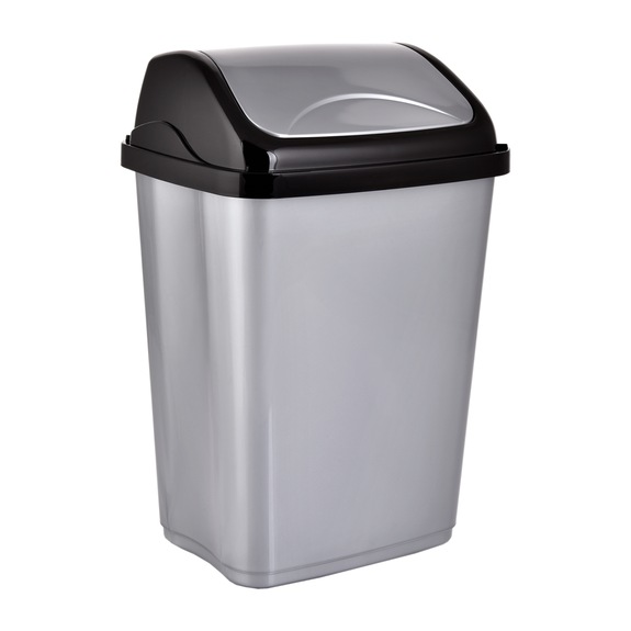 Koš odp. UH Vittario kolíbka 16 l šedá