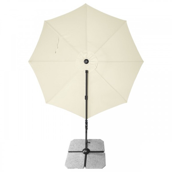 RAVENNA SMART 3 m – zahradní výkyvný slunečník s boční tyčí