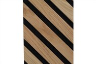 Dekorační obkladový SLAT panel akustic Diagonal Dub Klasik