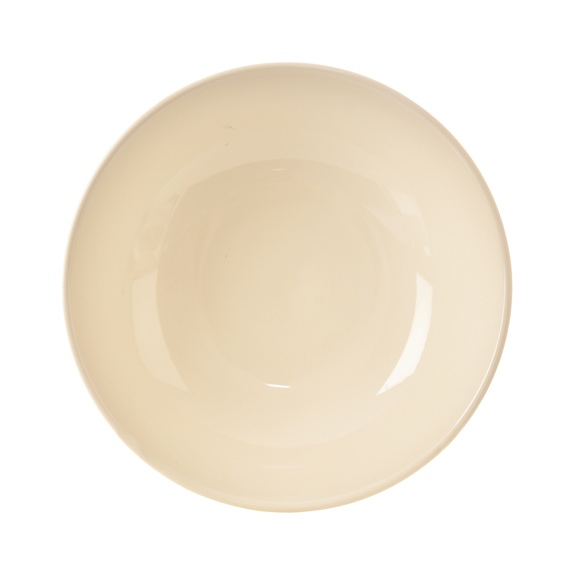 Talíř ker. hluboký ALFA kulatý pr. 20,5 cm krémová
