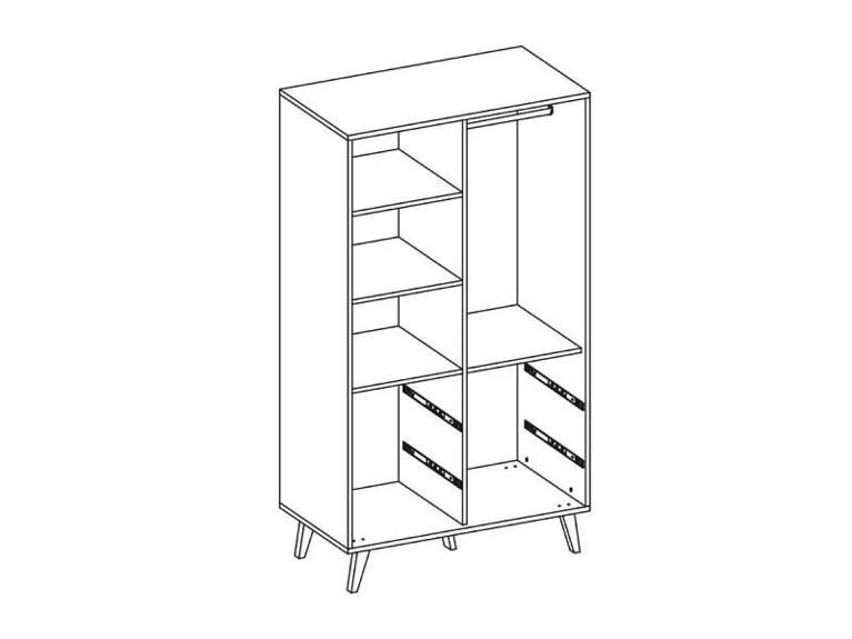 Skříň FELICITA 06-4S2D