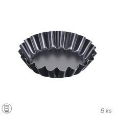 Formička kov koláčová tartaletky pr. 9 cm 6 ks