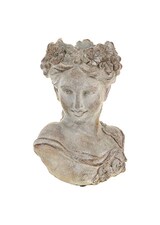Obal betonový BMO3359 bysta ženské hlavy