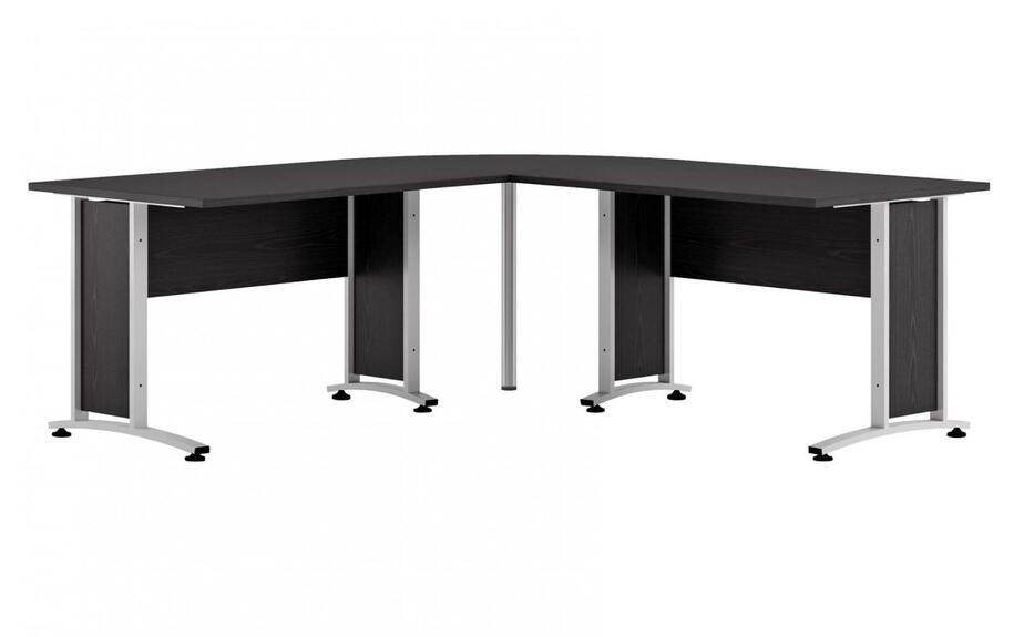 Rohové nohy stolu Office 438 silver grey