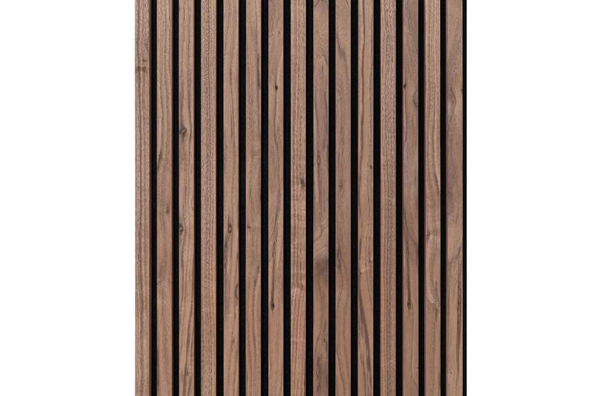 Dekorační obkladový SLAT panel akustic 27-14 Ořech