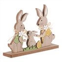 Zajíčci velikonoční, dřevěná dekorace