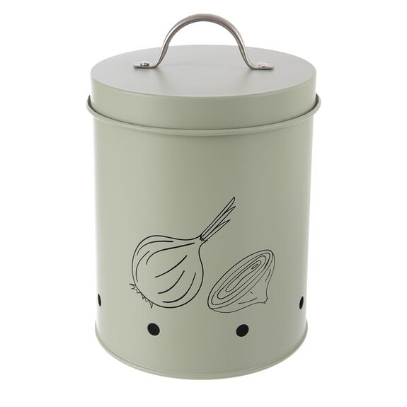 Dóza plech pr. 13 cm Cibule GREENISH