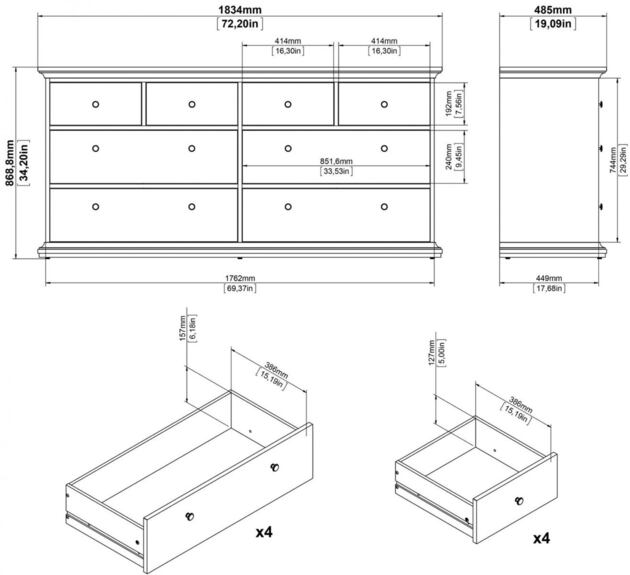 Komoda Falco Provence 719
