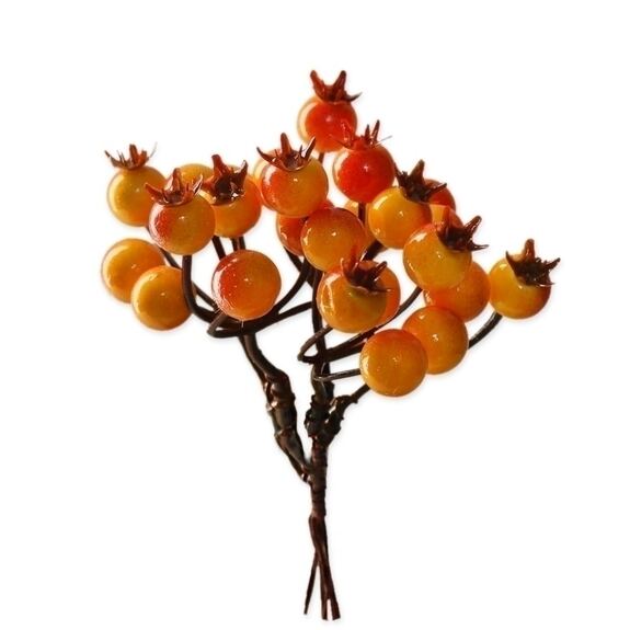 Jeřabiny zápich pvc 13cm oranž