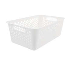 Košík UH Art 30x20x11 cm bílá