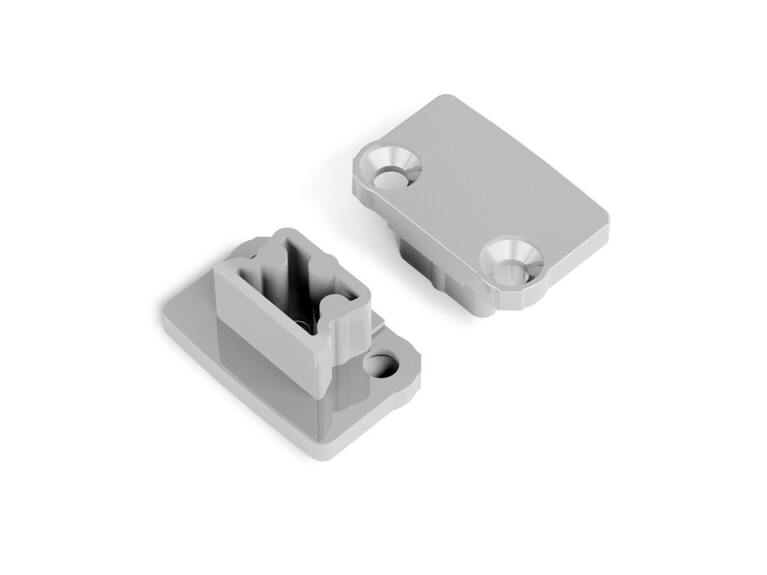 Koncovka FLOOR8 stříbrná, pár