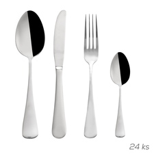 Příbory nerez Canada 24 ks