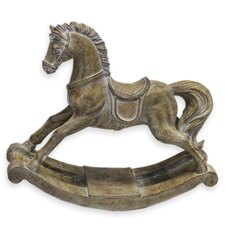 Koník polyresin V25cm hnědá