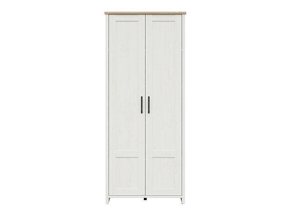 Skříň LOKSA SZF2D/85  borovice bílá anderson