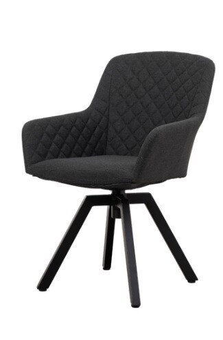 Luxusní otočné zahradní křeslo Paris Lika-Tex(R) - antracit