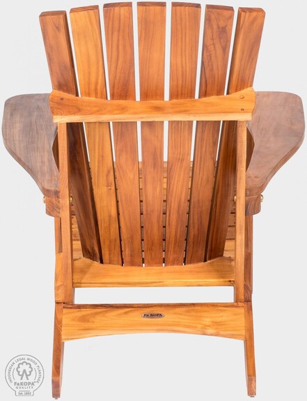 MATTEO - masivní křeslo z teaku