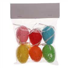 Vajíčka na pověšení, polystyren. Cena za sášek.