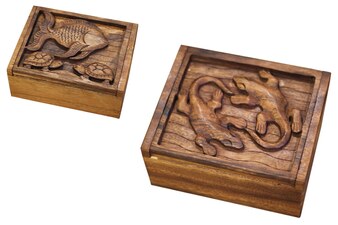 Krabička RAT005 mahagon