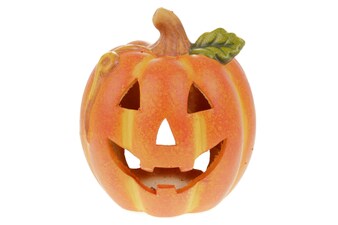 Dýně, dekorace z terakoty na čajovou svíčku, 4ks