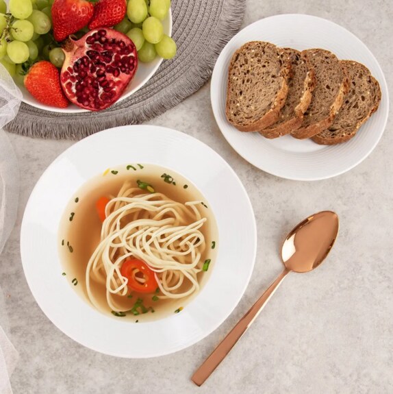 Talíř porc. hluboký MONA linka pr. 22 cm