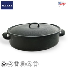 Pekáč smalt Belis 40x25x14 cm víko černá