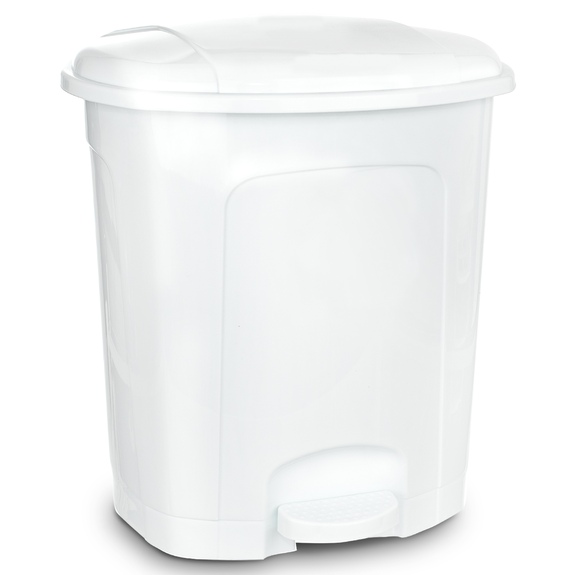 Koš odp. UH s pedálem 50 l bílá