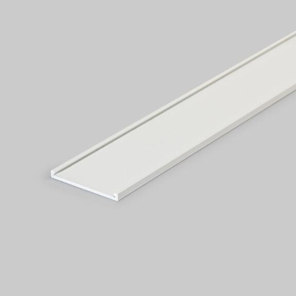 Profil WIRELI VARIO30-09 bílý lak, 2m (metráž) - záklopka profilu