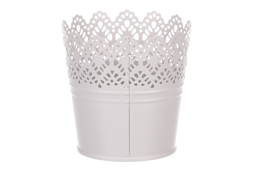 Obal kovový krajkový KK087