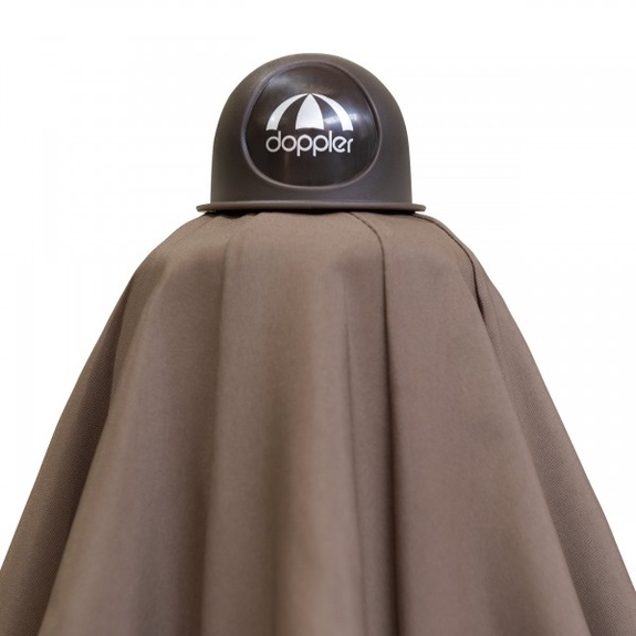 ALU WOOD 210 x 140 cm – slunečník s automatickým naklápěním s ULTRA UV ochranou