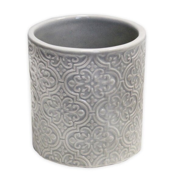 Obal keramika V13,4cm šedá