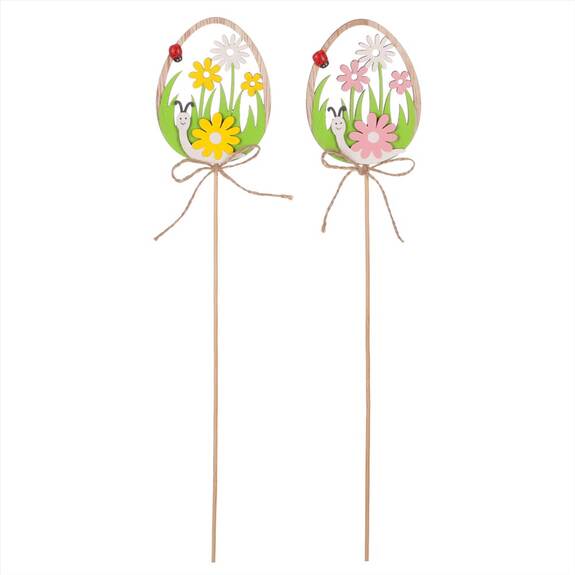 Vajíčko na zápichu, mix 2 barev VEL7133