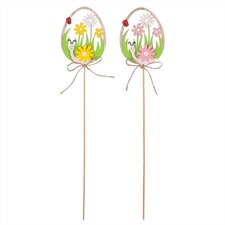 Vajíčko na zápichu, mix 2 barev VEL7133