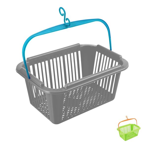 Košík UH na kolíčky 25x18x11,5 cm mix