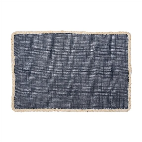 Prostírání polyester 45x30 cm modrá