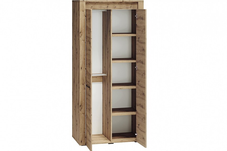 ALVIN 01 šatní skříň, dub artisan