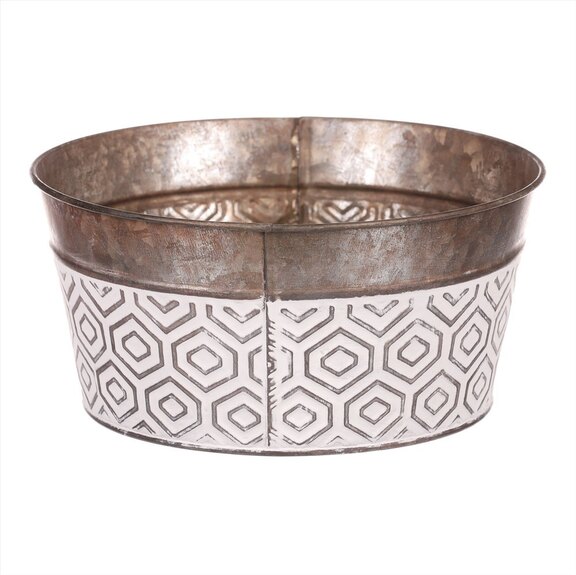 Obal kovový - kulatý