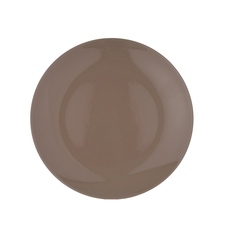 Talíř ker. dezertní ALFA kulatý pr. 21 cm hnědá