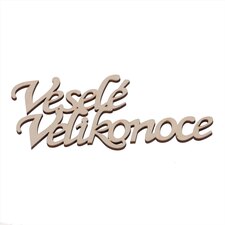 Cedulka "Veselé Velikonoce" VEL7191 6ks